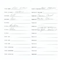 Survey (John Evasuk)