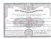 Naturalization Certificate