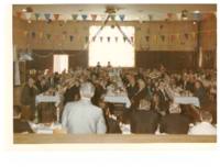 Event at Parish Church Hall, view from the top of the stage.
