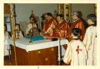 Photograph of service at Holy Ghost Ukrainian Catholic Parish.