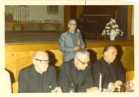 Event at Ukrainian Hall, photograph of speech.