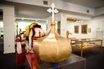 This golden dome was part of an award-winning float from the Holy Ghost Ukrainian Church in Sydney’s 1985 parade. /
Dome: Holy Ghost Ukrainian Catholic Church / CKP_3985
