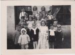 Kindergarten mixed heritage children in the Pier