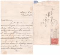 Letter from John Cupak to Joseph Kuna thanking him for money.