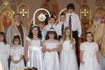 Photograph of First Communion at Holy Ghost Ukrainian Catholic Parish (2009).